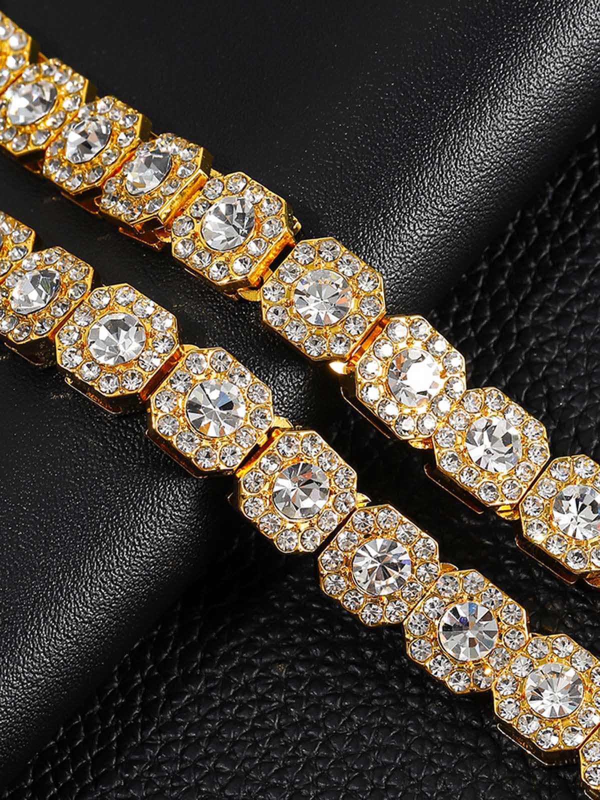 Theprecipice Round Diamond Cuban Necklace