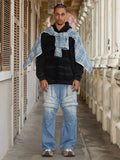 Theprecipice Tie-dye Contrasting Print Pullover Hoodie