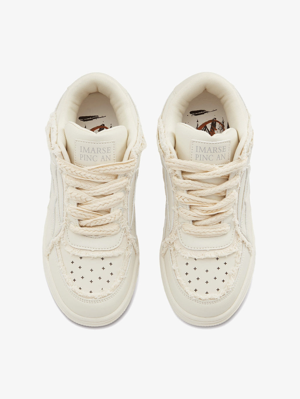 Theprecipice Casual White Board Shoes - 1466