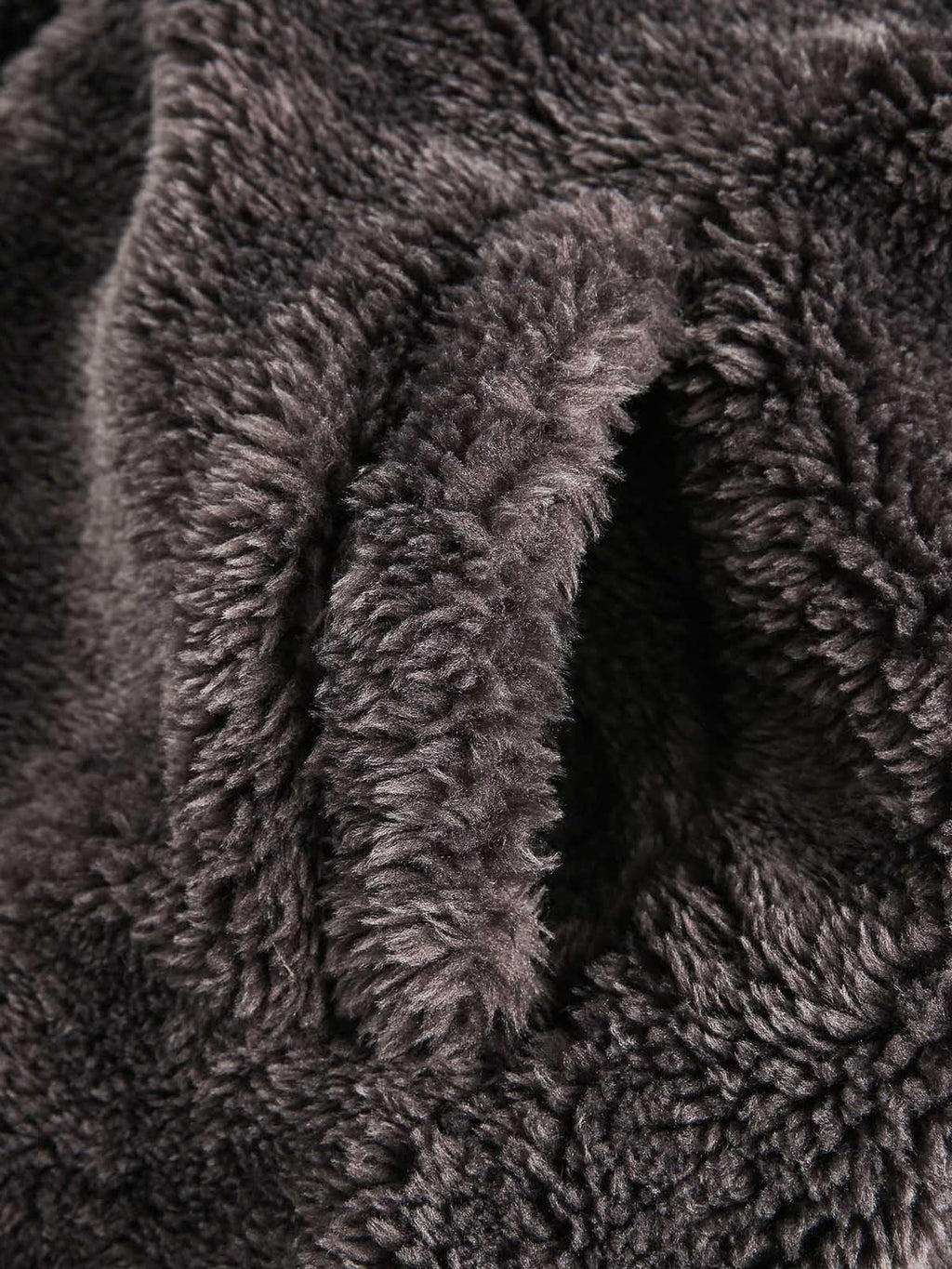 Theprecipice Fur Hooded Quilted Sherpa Jacket - 2304