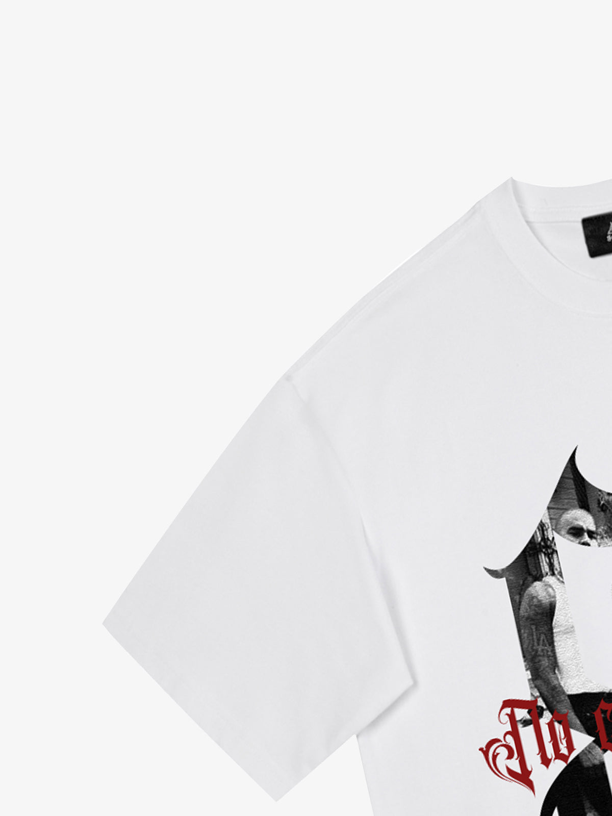 Original Photograph Letter Oversized Graphic T-Shirt