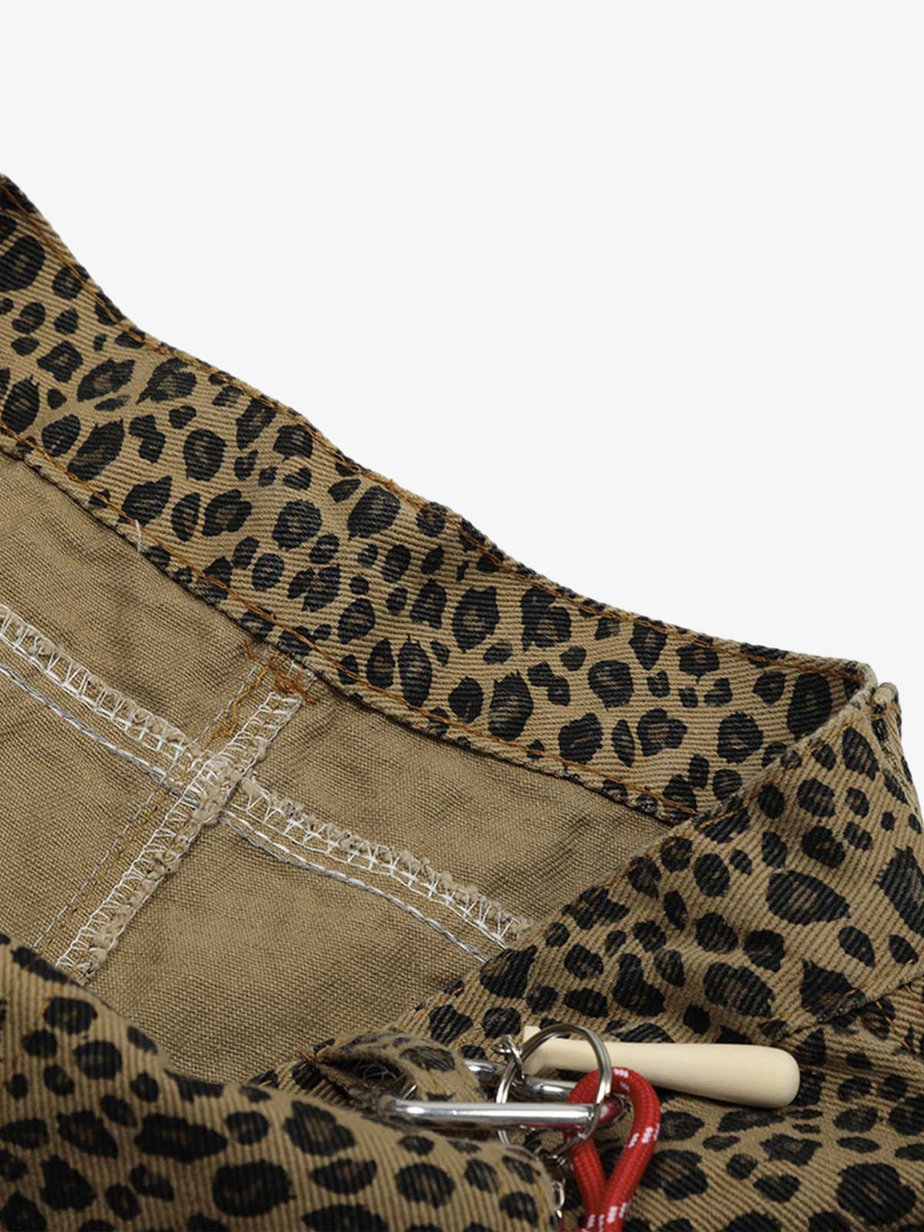 Cheetah Print Barrel Pants - 2416