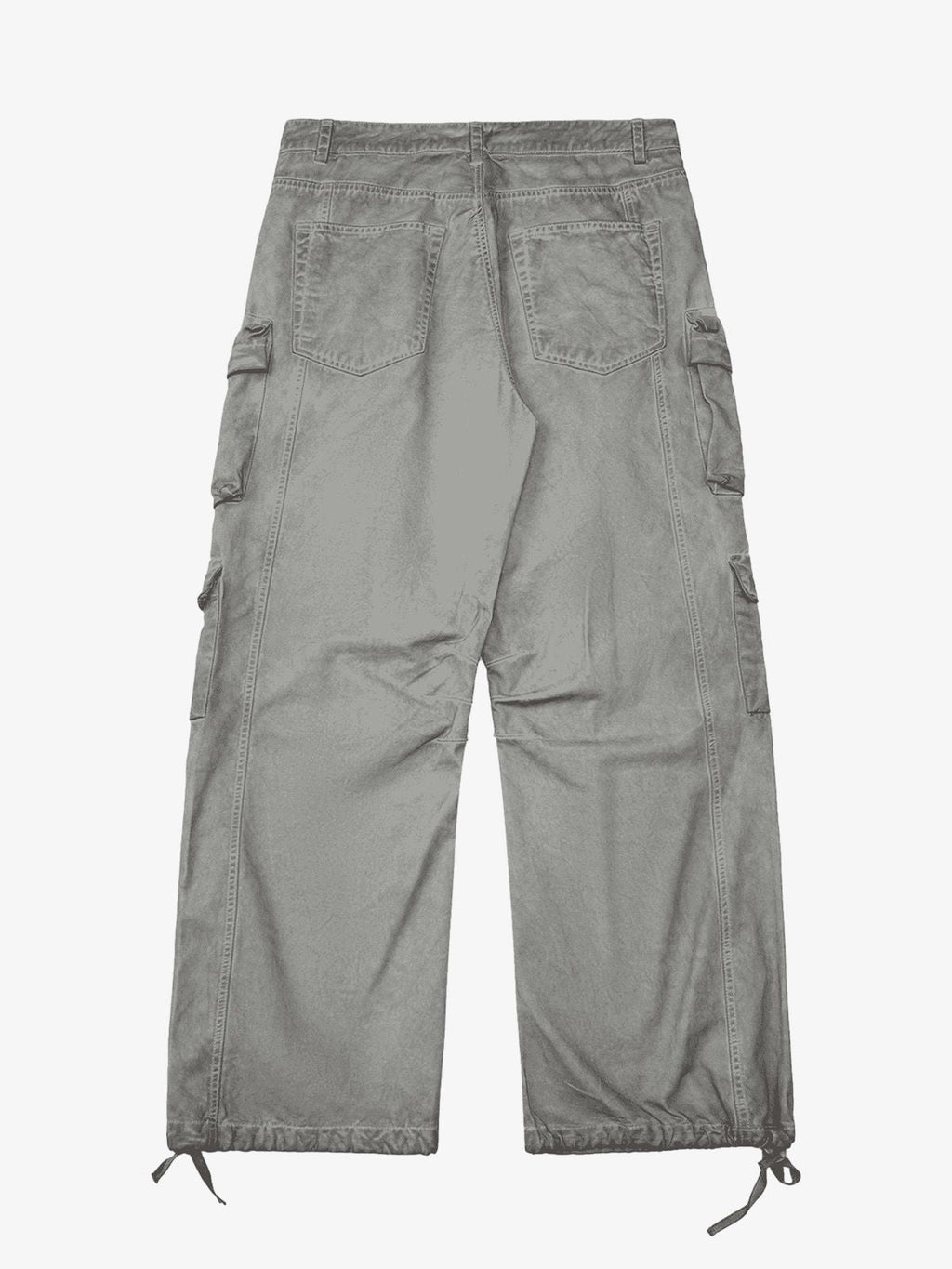 Theprecipice Vintage Wasteland Style Multi Pocket Work Pants
