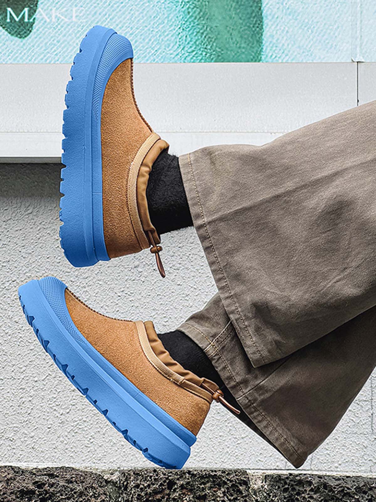 Theprecipice Thick-soled Fleece Fur Snow Boots