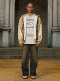 Theprecipice High Street Hip-hop Patchwork Long-sleeved T-shirt - 2269