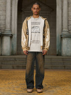 Theprecipice High Street Hip-hop Patchwork Long-sleeved T-shirt - 2269