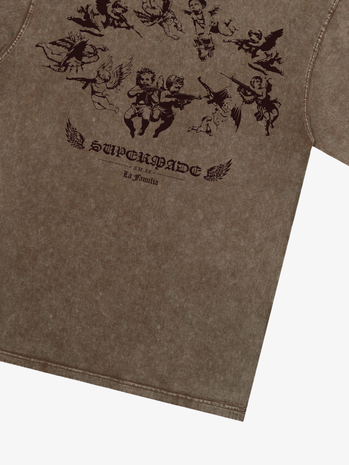 Original Vintage Angel Graphic Print T-Shirt