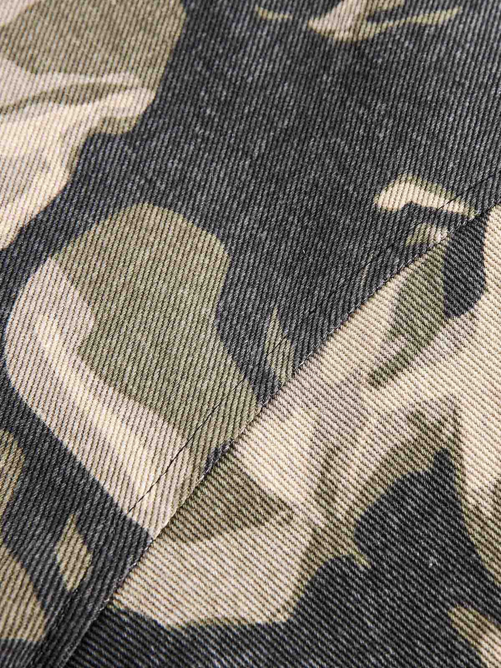 Theprecipice Camouflage Fur Hooded Jacket - 2353
