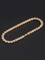 Theprecipice Round Diamond Cuban Necklace