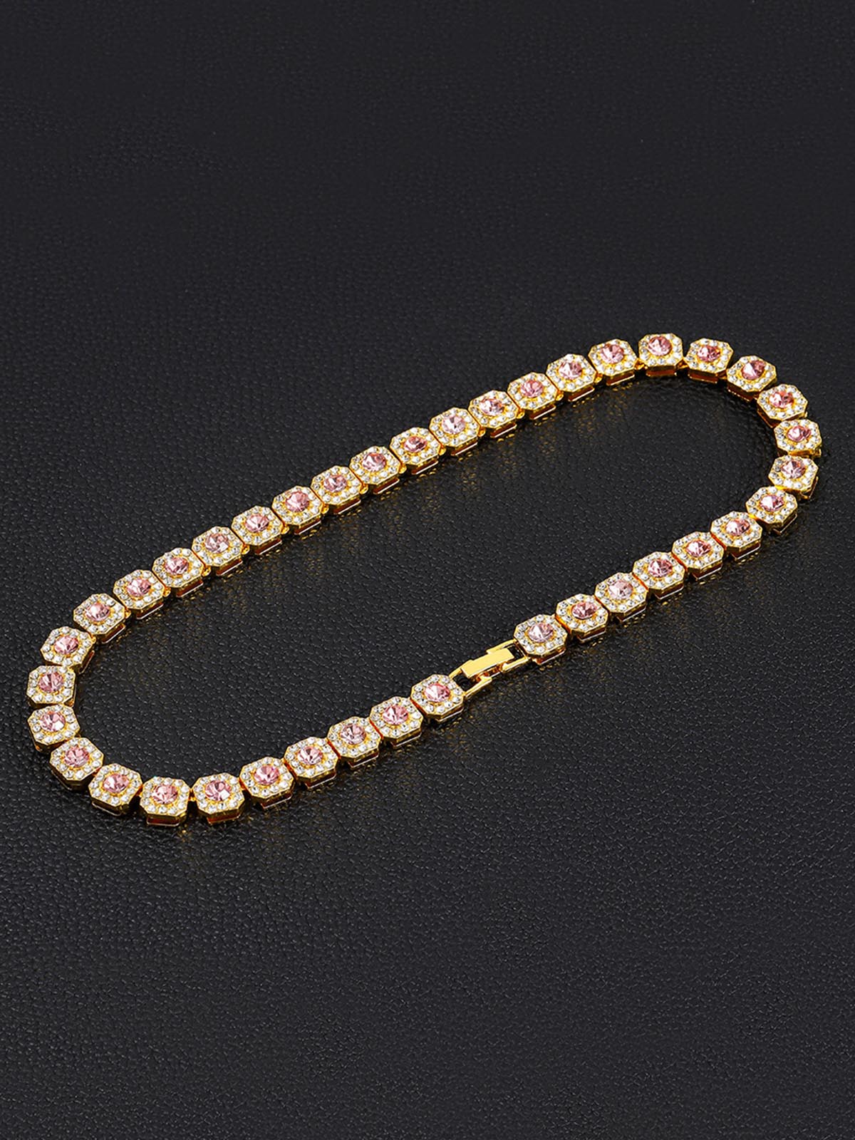 Theprecipice Round Diamond Cuban Necklace