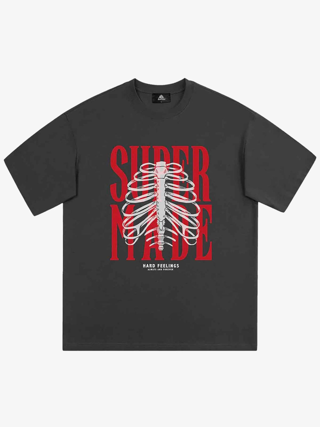 Theprecipice Skull Printed Logo Design T Shirt -1159