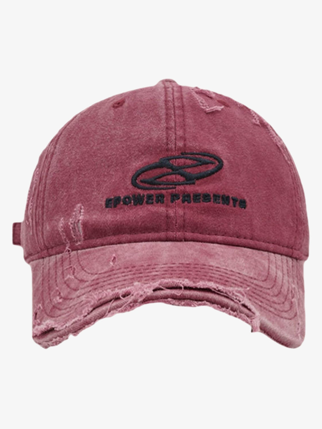 Theprecipice Ripped Denim Baseball Cap - 2028
