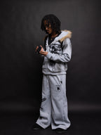 precipice × Mortemartt Graphic Hooded Jacket- 2279
